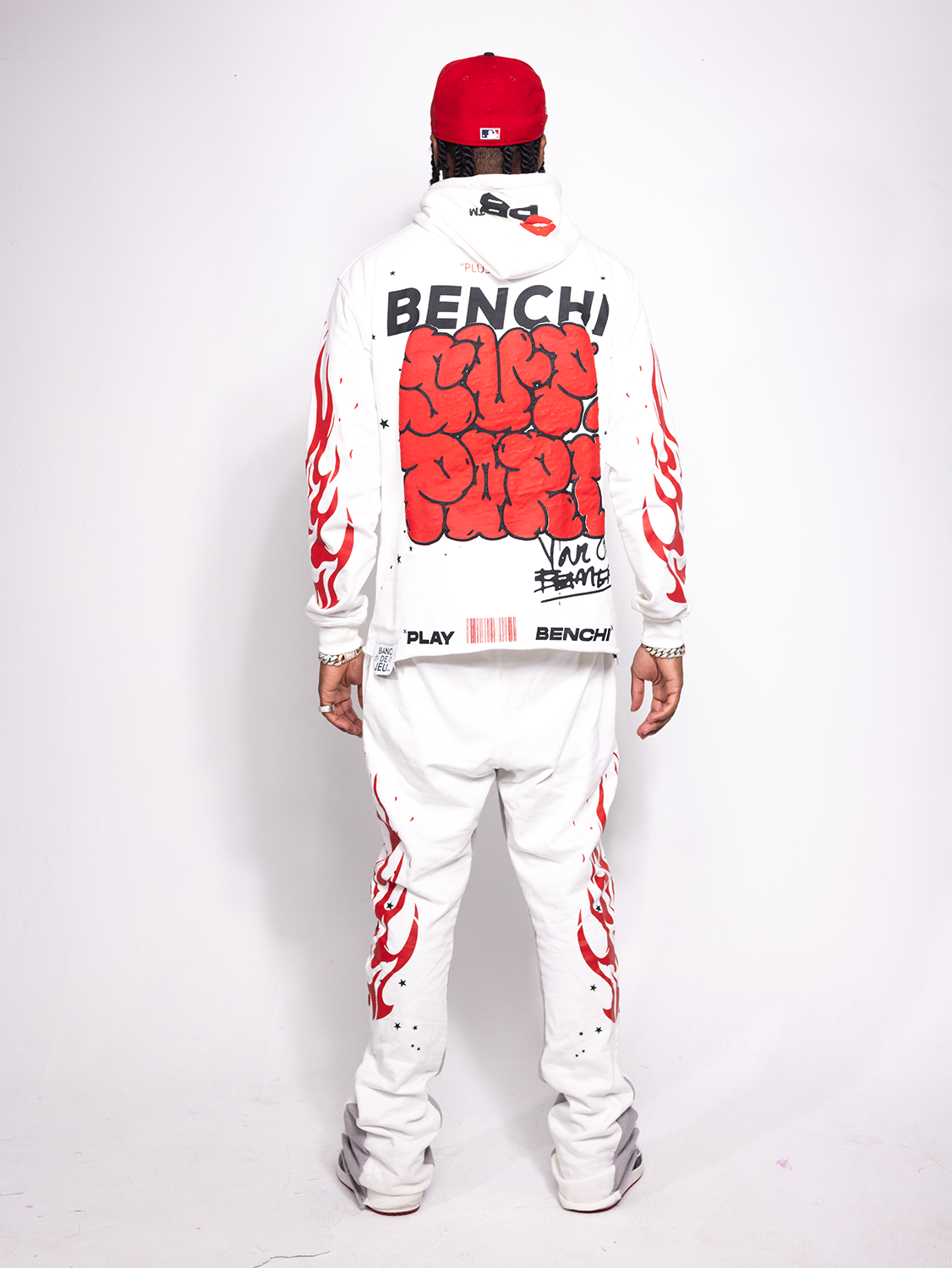 Frost Sweatsuit Red